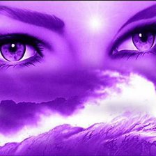 Схема вышивки «Взгляд»