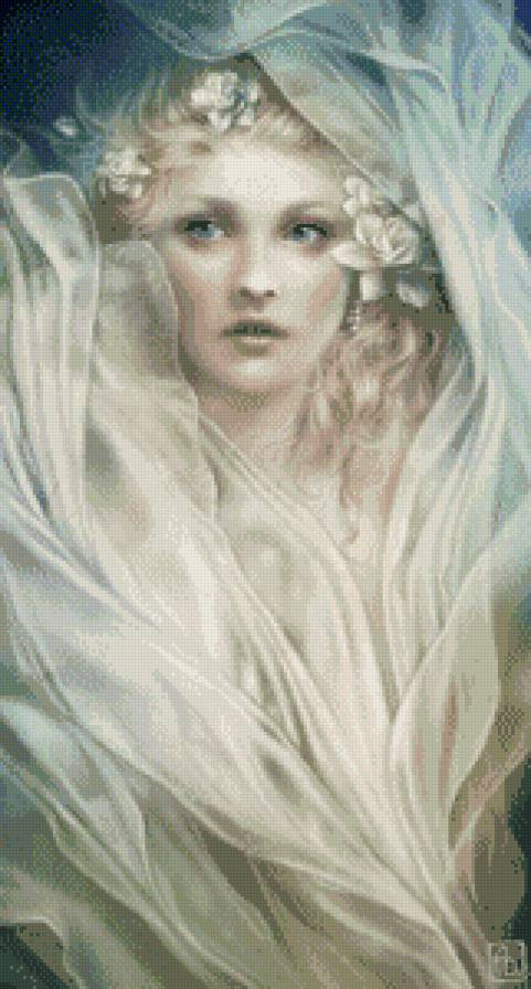 Анна - фэнтези, девушка, эльфы - предпросмотр