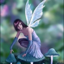 Схема вышивки «Феечка на гнилушках»