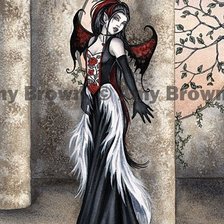 Схема вышивки «Соблазн»