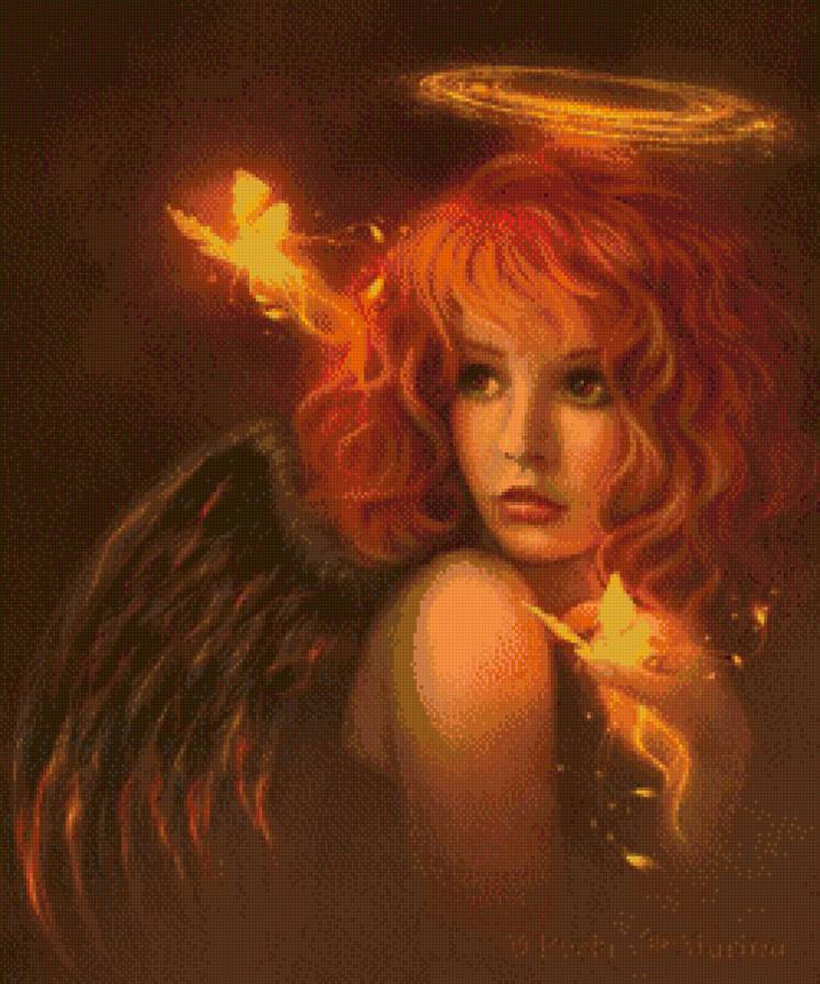 Маленькая баба-яга - девушка, фэнтези - предпросмотр