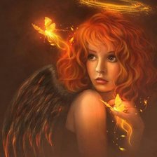 Схема вышивки «Маленькая баба-яга»