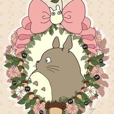 Схема вышивки «Тоторо»