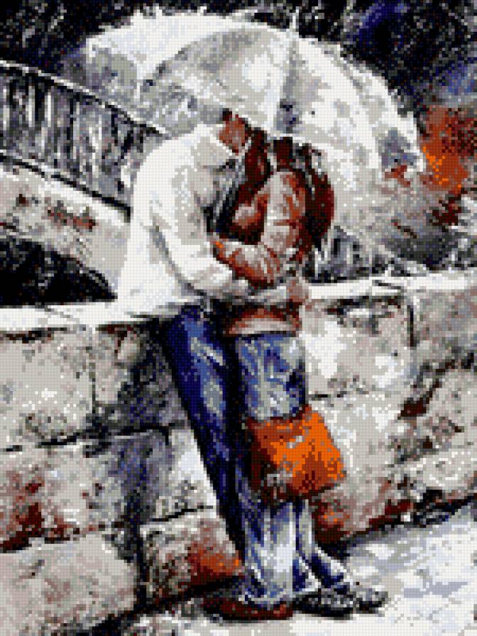 Дождь - дождь любовь двое - предпросмотр