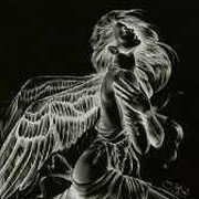 Схема вышивки «Снова ангел»