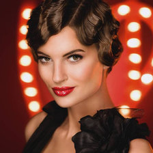 Схема вышивки «девушка»