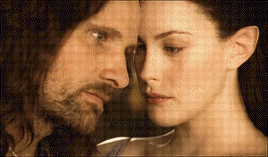 Арагорн и Арвен - эльфы, властелин колец, гондор, арагорн, арвен - предпросмотр