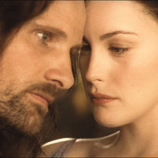 Схема вышивки «Арагорн и Арвен»