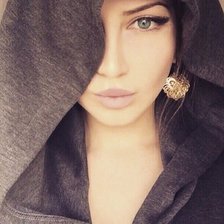 Схема вышивки «Девушка»