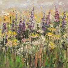 Схема вышивки «Łąki, trawy, kwiaty... XXXIV»