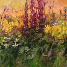 Схема вышивки «Łąki, trawy, kwiaty... XXXVII»