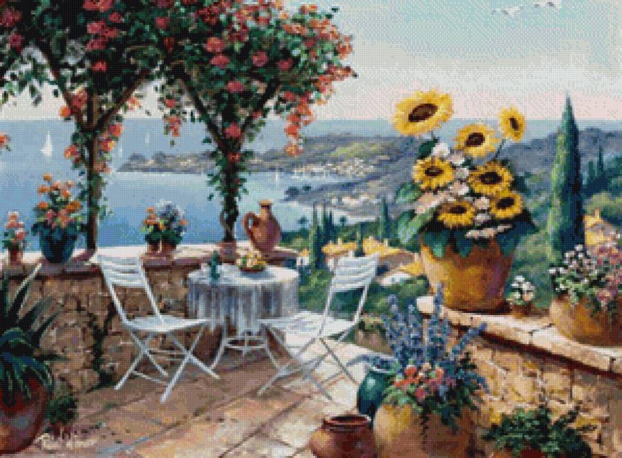 у моря - пейзаж - предпросмотр