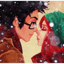 Схема вышивки «Джеймс и Лили»