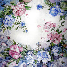 Схема вышивки «розы»