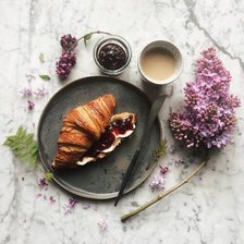 Схема вышивки «круасан»