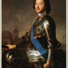 Схема вышивки «Петр 1»