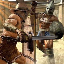 Схема вышивки «Гладиаторы»