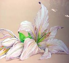 Схема вышивки «лилия»