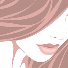 Схема вышивки «ДЕВУШКА»