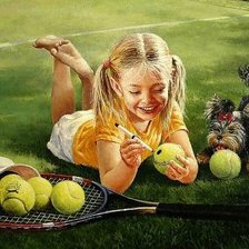 Схема вышивки «Детки»