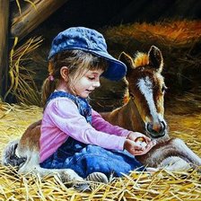 Схема вышивки «Детки»