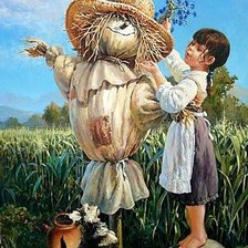 Схема вышивки «Детки»