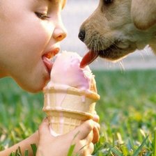 Схема вышивки «серия "дети с живностями"»