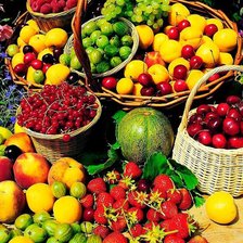 Схема вышивки «дары лета»