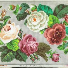 Схема вышивки «винтаж 1»