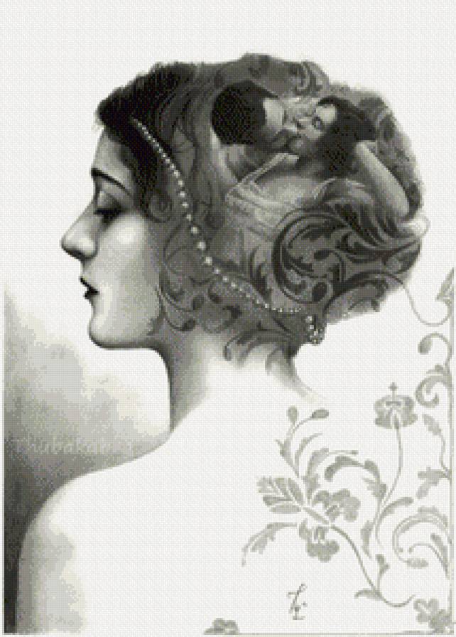 профиль - романтика, портрет, девушка - предпросмотр