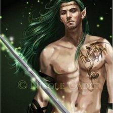 Схема вышивки «драконий воин»