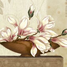 Схема вышивки «Магнолия»