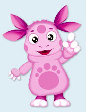 Схема вышивки «лунтик»