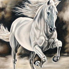 Схема вышивки «Серия "Лошади, кони"»