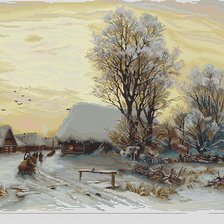 Схема вышивки «По схеме Е. Волковой»