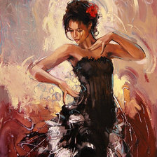 Схема вышивки «Серия "Женский образ"»