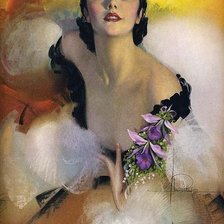 Схема вышивки «Пин-ап»