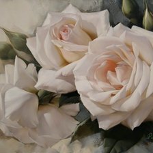 Схема вышивки «Розы»