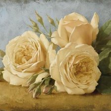 Схема вышивки «Роза»