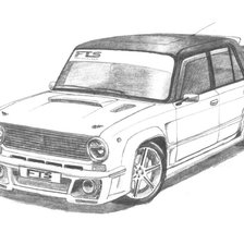 Схема вышивки «Копейка»