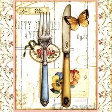 Схема вышивки «Винтаж на кухню 2»