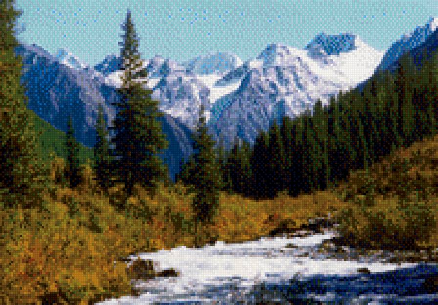 Алтай - лес, горы, природа - предпросмотр