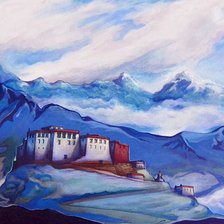 Схема вышивки «Тибет»