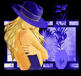 Схема вышивки «Девушка-14»