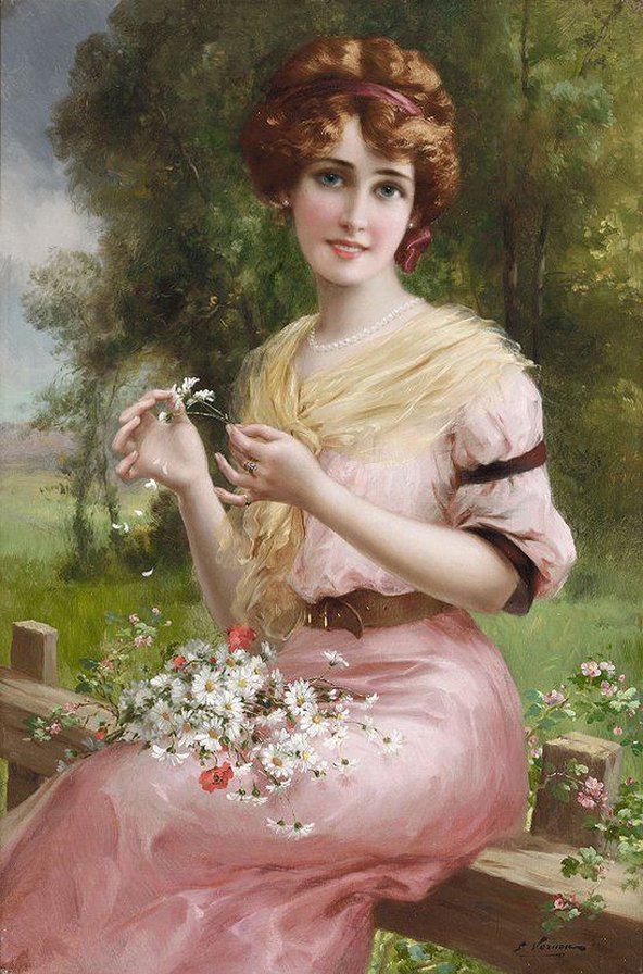 в саду - оригинал