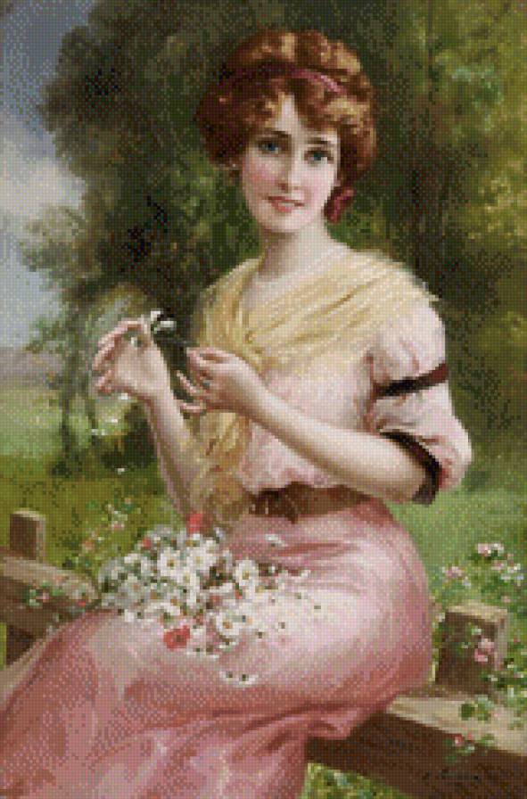 в саду - предпросмотр