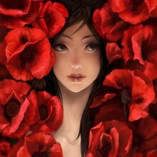 Схема вышивки «в цветах»