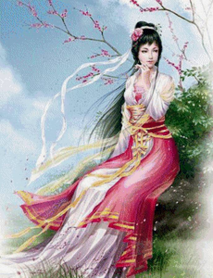 та что ждёт - девушка, китай - предпросмотр