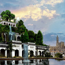 Схема вышивки «Сады Семирамиды»