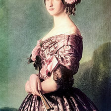 Схема вышивки «портрет»